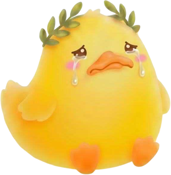 Crying duck